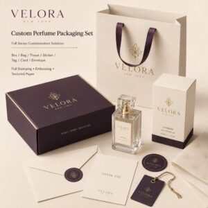 Custom Gold Foil Embossed Round Seal Stickers For Perfume Fragrance Ecommerce Gift Box Tissue Paper Envelope Luxury Paper Packaging Brand Sealing Labeling