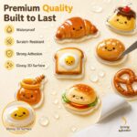 Crafts Sticker Custom 3D Epoxy Puffy Die Cut Self Adhesive Stickers For Scrapbook Stationery Craft Gift Decor Kids Reward Packaging