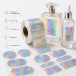 Cosmetic Labels Custom Transparent Holographic Laser Self-Adhesive Cosmetic Labels