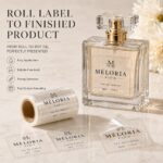 Perfume Labels Custom Clear Transparent Self-Adhesive Stickers for Perfume Bottles