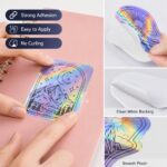 Crafts Sticker Custom Holographic Laser Irregular Die Cut Self Adhesive Stickers For Brand Promotion Craft Gift Packaging Water Bottle Decor Merchandise Labeling