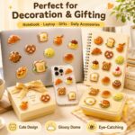 Crafts Sticker Custom 3D Epoxy Puffy Die Cut Self Adhesive Stickers For Scrapbook Stationery Craft Gift Decor Kids Reward Packaging