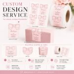 E-Commerce/ Paper Packaging Custom Irregular Die Cut Thank You Seal Stickers For Ecommerce Gift Box Cosmetic Paper Packaging Envelope Sealing Labeling