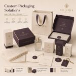 E-Commerce/ Paper Packaging Custom Gold Foil Embossed Round Seal Stickers For Perfume Fragrance Ecommerce Gift Box Tissue Paper Envelope Luxury Paper Packaging Brand Sealing Labeling